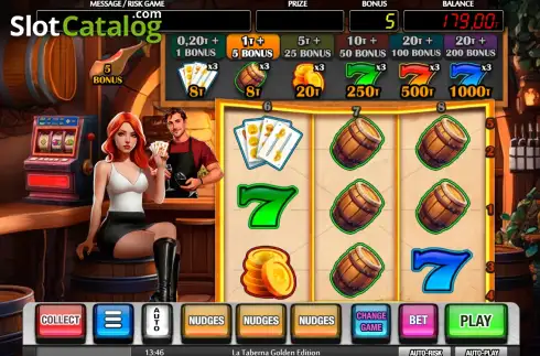 Οθόνη3. La Taberna Golden Edition Κουλοχέρης