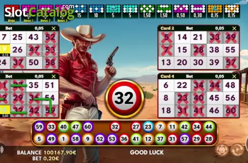 Οθόνη2. Lejano Oeste Bingo Κουλοχέρης