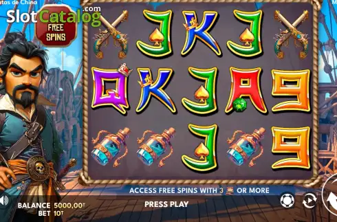 Οθόνη2. Piratas de China Κουλοχέρης