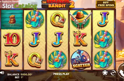 Οθόνη2. The Explosive Bandit 2 Κουλοχέρης