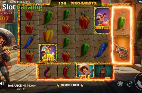 Οθόνη3. Spicy Mariachi Megaways Κουλοχέρης 