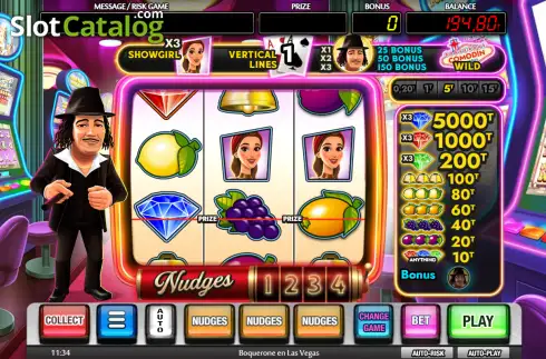 Οθόνη2. Ricardo Boquerone en Las Vegas Κουλοχέρης