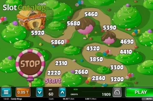 Οθόνη4. Candy Bingo (MGA) Κουλοχέρης 