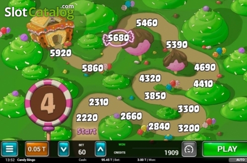 Οθόνη5. Candy Bingo (MGA) Κουλοχέρης 