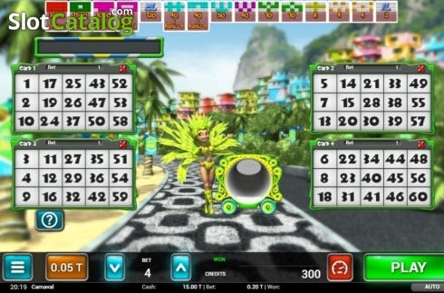 Οθόνη2. Carnaval Bingo Κουλοχέρης 