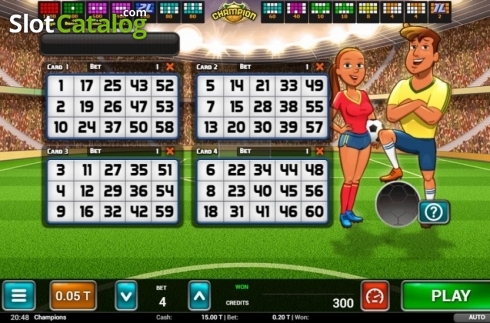 Οθόνη2. Champion Bingo Κουλοχέρης