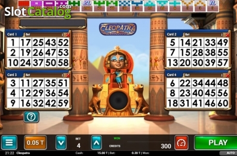 Οθόνη2. Cleopatra Bingo Κουλοχέρης