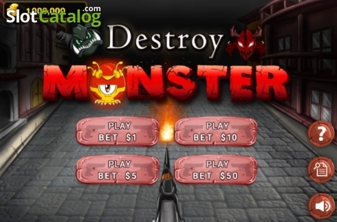 Οθόνη2. Destroy Monster Κουλοχέρης