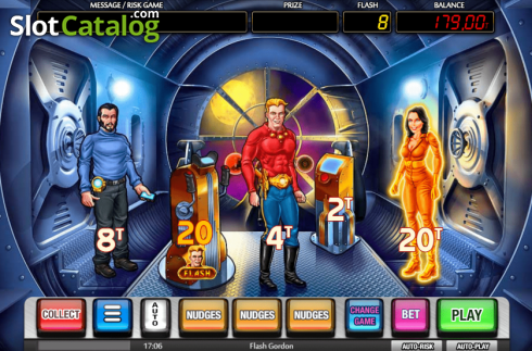Οθόνη6. Flash Gordon (MGA Games) Κουλοχέρης