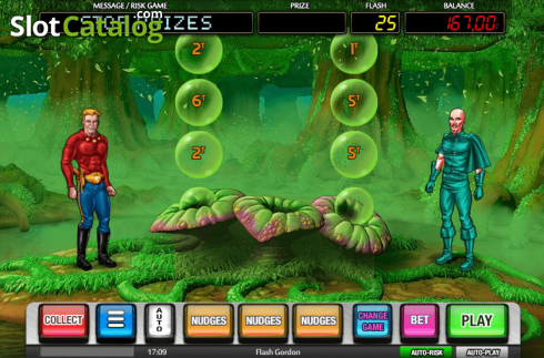 Οθόνη7. Flash Gordon (MGA Games) Κουλοχέρης