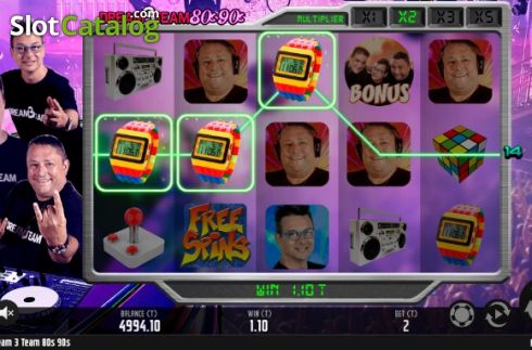 Οθόνη4. Dream 3 Team 80s - 90s Κουλοχέρης 