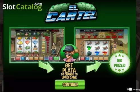 Στην οθόνη Intro Game. El Cartel Κουλοχέρης
