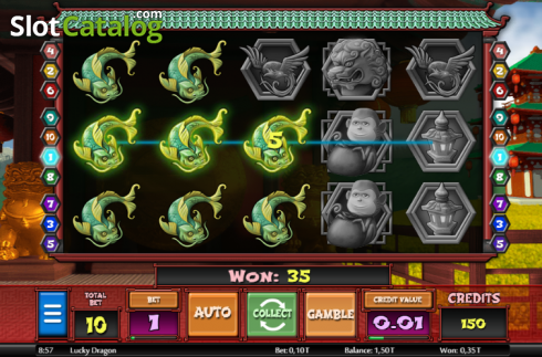 Οθόνη4. Lucky Dragon (MGA) Κουλοχέρης