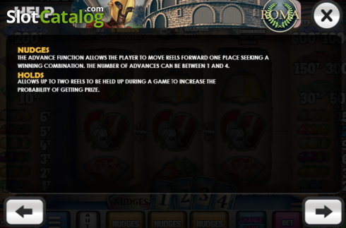 Οθόνη6. Roma (MGA Games) Κουλοχέρης 