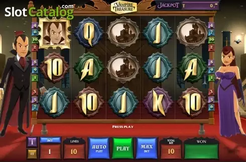 Οθόνη2. Vampire Treasure Κουλοχέρης
