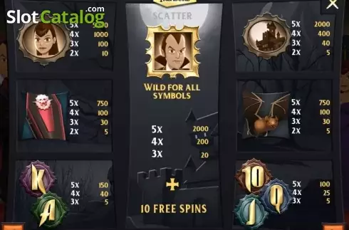 Οθόνη4. Vampire Treasure Κουλοχέρης