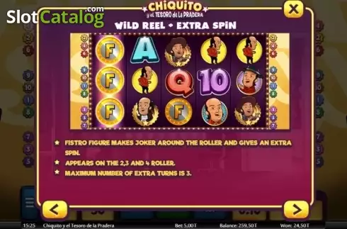 Οθόνη8. Chiquito y el tesoro de la pradera Κουλοχέρης 