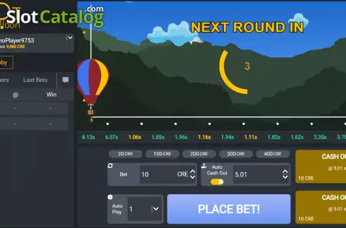 Οθόνη3. Hot Balloon Κουλοχέρης