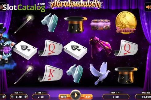 Οθόνη2. Abrakadabra (Macaw Gaming) Κουλοχέρης 