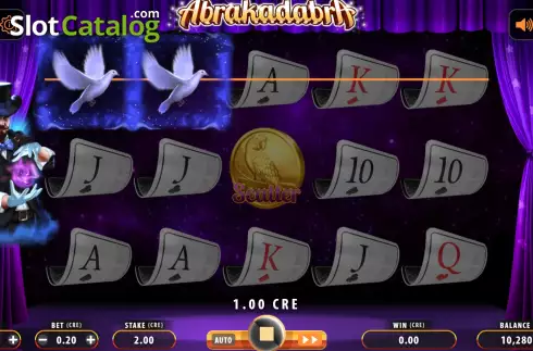 Οθόνη3. Abrakadabra (Macaw Gaming) Κουλοχέρης 