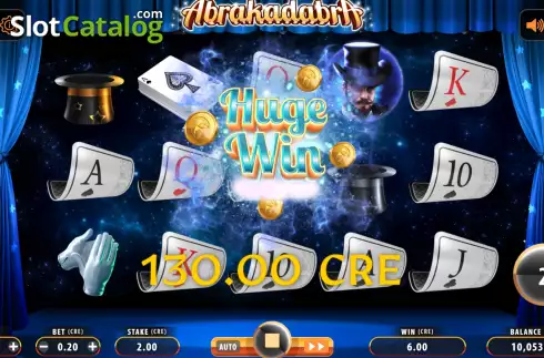 Οθόνη5. Abrakadabra (Macaw Gaming) Κουλοχέρης 