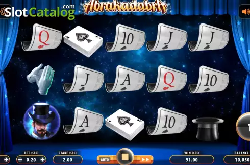 Οθόνη8. Abrakadabra (Macaw Gaming) Κουλοχέρης 