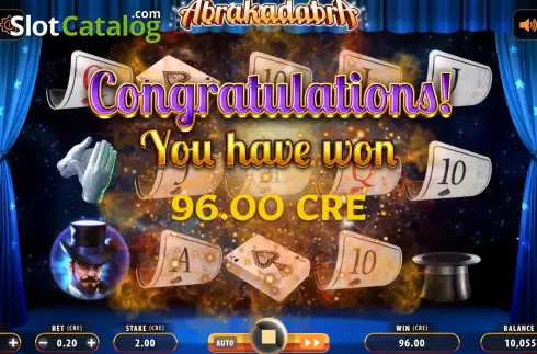 Οθόνη9. Abrakadabra (Macaw Gaming) Κουλοχέρης 
