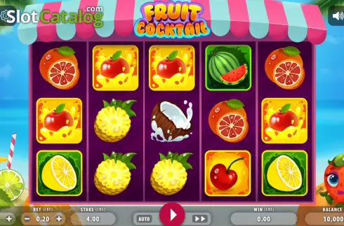 Οθόνη2. Fruit Cocktail (Macaw Gaming) Κουλοχέρης