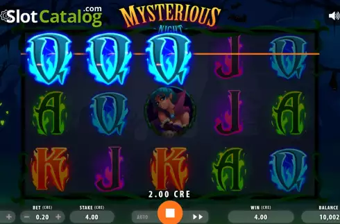 Οθόνη3. Mysterious Night Κουλοχέρης