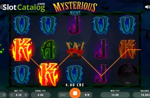 Οθόνη4. Mysterious Night Κουλοχέρης