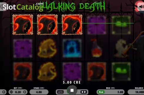 Οθόνη4. Walking death (Macaw Gaming) Κουλοχέρης