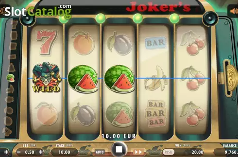 Οθόνη4. Joker's Smile Κουλοχέρης 