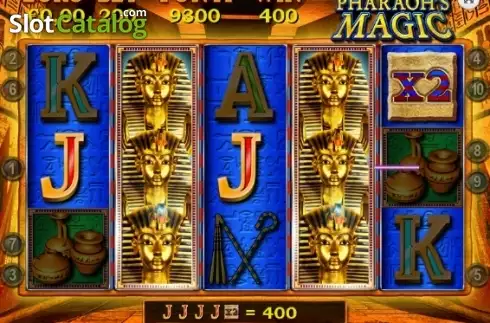 Οθόνη3. Pharaoh's Magic Κουλοχέρης
