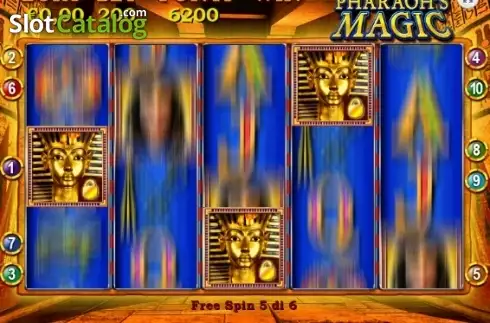 Οθόνη4. Pharaoh's Magic Κουλοχέρης