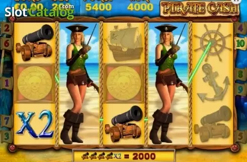 Οθόνη3. Pirate Cash Κουλοχέρης