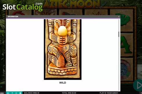 Οθόνη7. Aztec Moon Κουλοχέρης