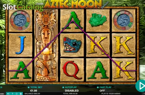 Οθόνη4. Aztec Moon Κουλοχέρης