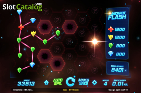 Οθόνη3. Space Gems Extreme Κουλοχέρης