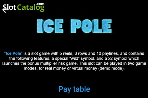 Οθόνη6. Ice Pole Κουλοχέρης 