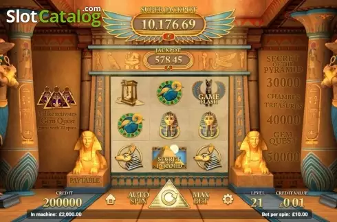 Οθόνη2. Golden Pyramid Κουλοχέρης 