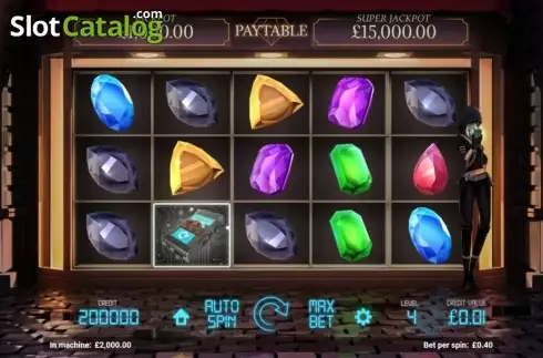 Οθόνη5. Jewel Heist Κουλοχέρης