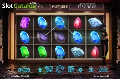 Οθόνη7. Jewel Heist Κουλοχέρης