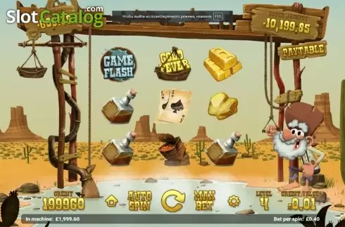 Οθόνη2. Gold Rush (Magnet Gaming) Κουλοχέρης