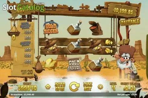 Οθόνη4. Gold Rush (Magnet Gaming) Κουλοχέρης
