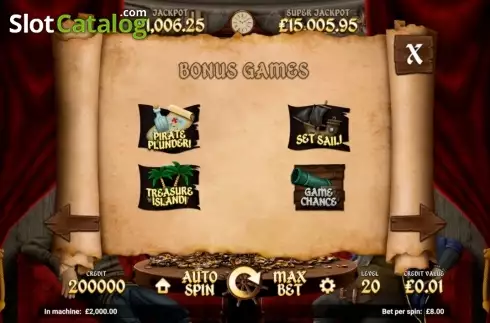 Οθόνη3. Pirate Tales Κουλοχέρης