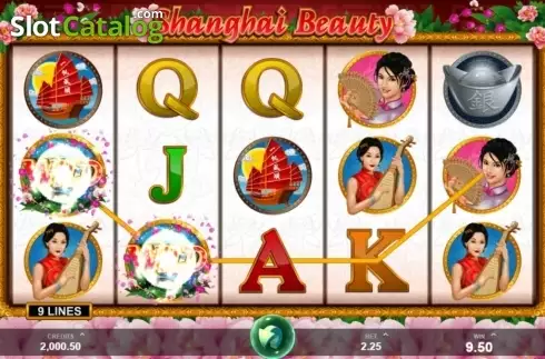 Οθόνη4. Shanghai Beauty (MahiGaming) Κουλοχέρης