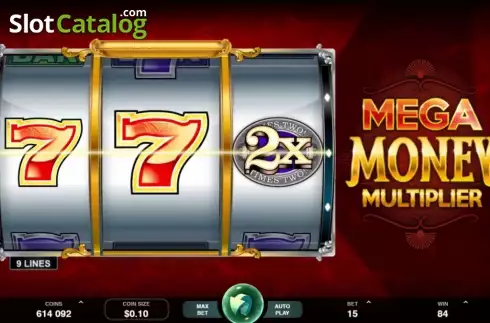 Οθόνη 1. Mega Money Multiplier Κουλοχέρης