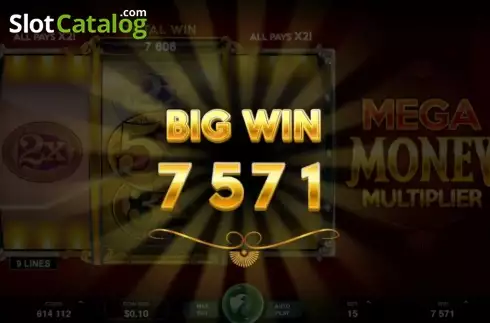 Οθόνη 4. Mega Money Multiplier Κουλοχέρης