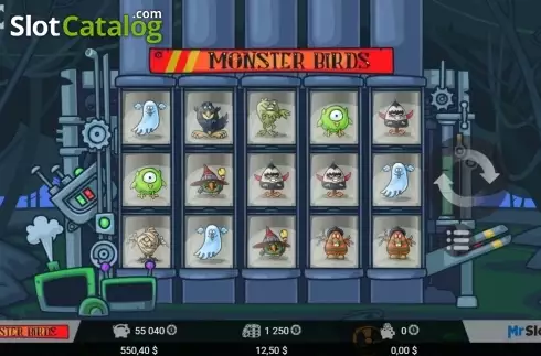 Οθόνη4. Monster Birds Κουλοχέρης