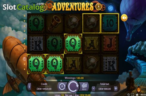 Οθόνη4. Adventures (Mancala Gaming) Κουλοχέρης